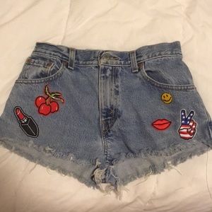Levi's Shorts - High Waisted Levi's denim shorts Levi's Shorts - High Waisted Levi's denim shorts